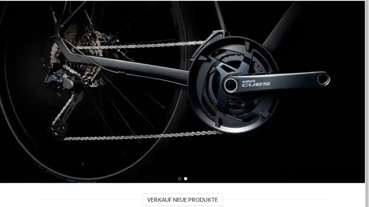 Screenshot of Non-Delivery scam website Fahrradtraum.com