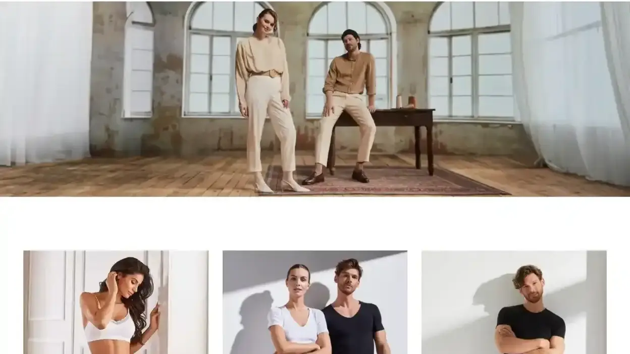 Screenshot of Fashion scam website Falkewear.shop