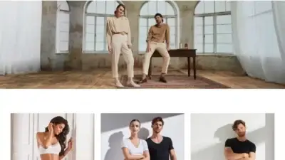 Screenshot of Fashion scam website Falkewear.shop