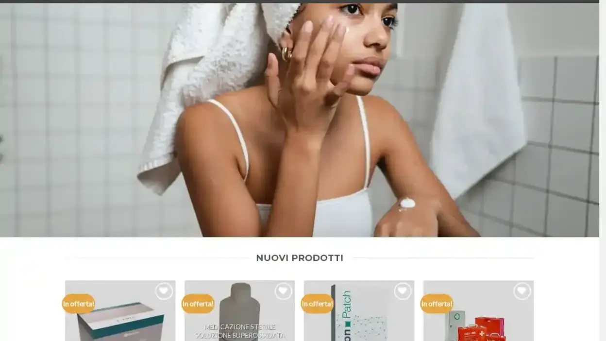 Screenshot of Non-Delivery scam website Farmacieofferte.com