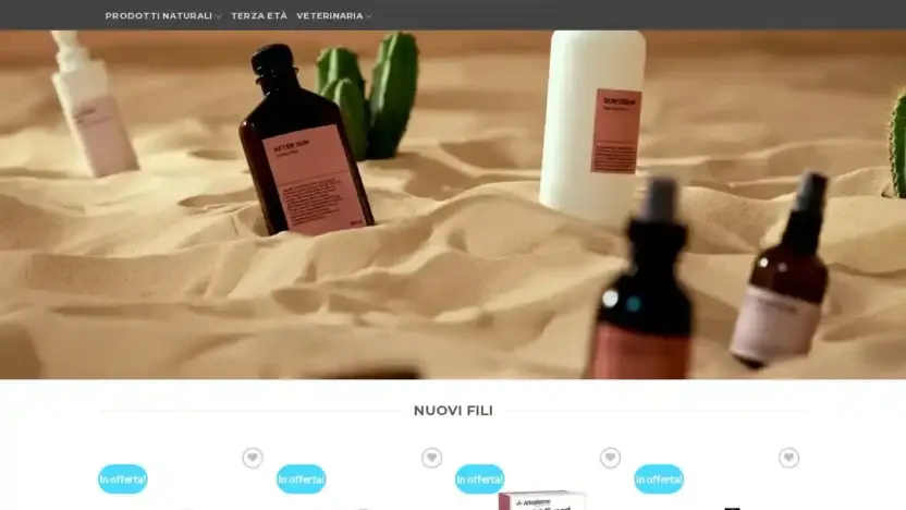 Screenshot of Non-Delivery scam website Farmaofferte.com