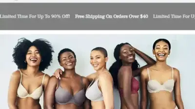 Screenshot of Non-Delivery scam website Fashionablemall.com