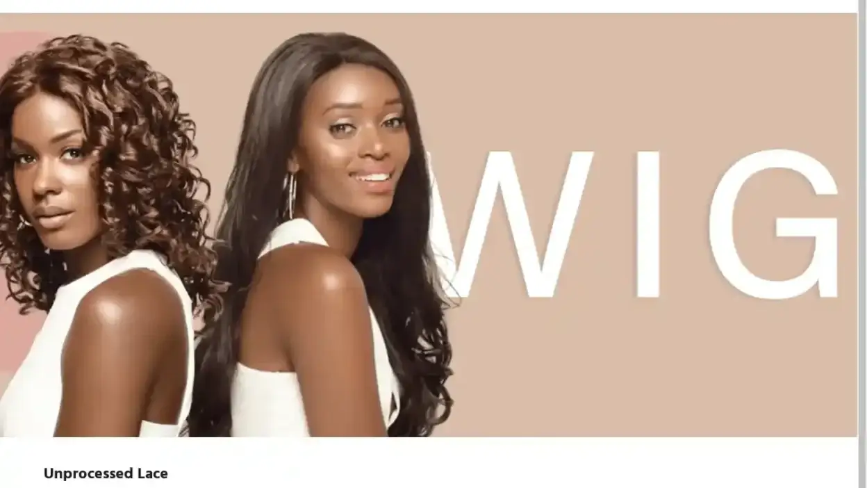 Screenshot of Non-Delivery scam website Fashionwigs.shop