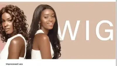 Screenshot of Non-Delivery scam website Fashionwigs.shop