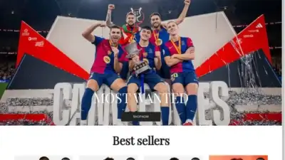 Screenshot of Non-Delivery scam website Fcbarcelonaimg.com