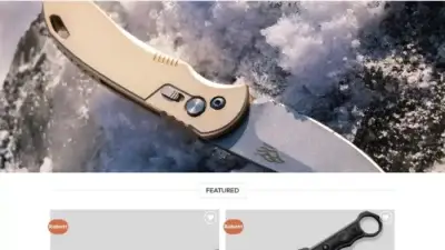 Screenshot of Sport scam website Feststehendemesser.com