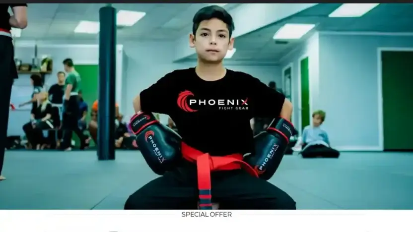 Screenshot of Sport scam website Fightinguszone.com