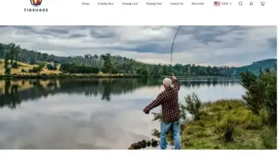 Screenshot of Non-Delivery scam website Figshade.online