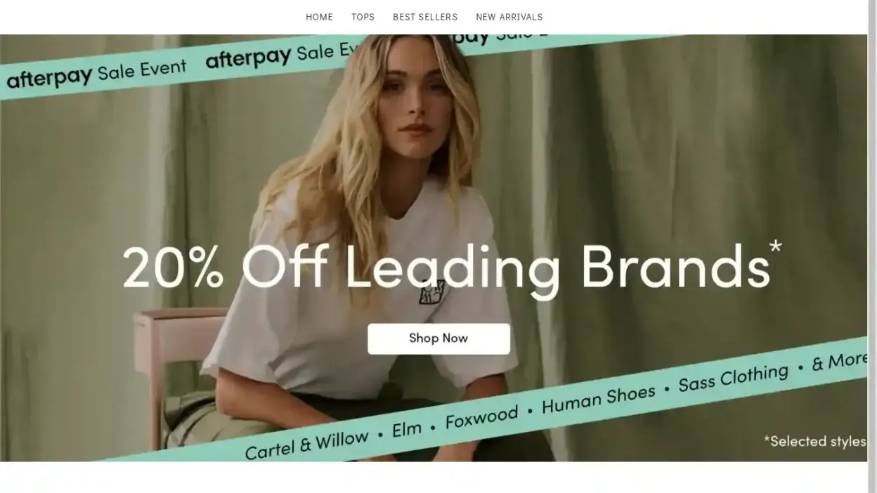 Screenshot of Non-Delivery scam website Fiiwsifesdded.shop