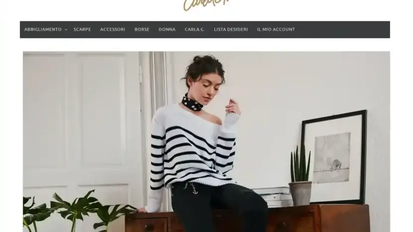 Screenshot of Non-Delivery scam website Filippoinferrera.com