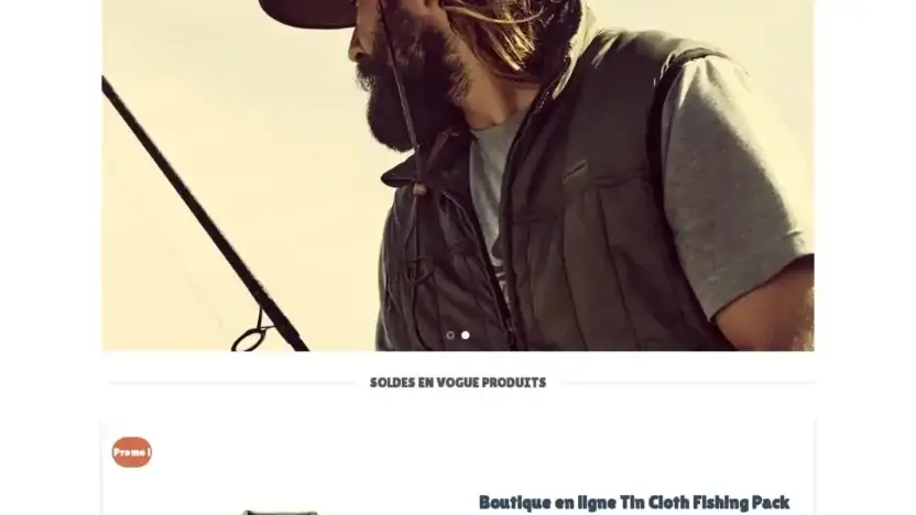 Screenshot of Non-Delivery scam website Filsonpascher.com