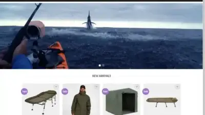 Screenshot of Non-Delivery scam website Fishingwestlake.com