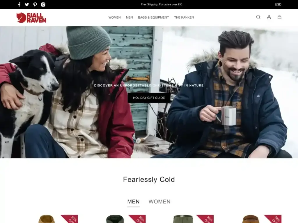 fjallraveninc-com Alternative Text