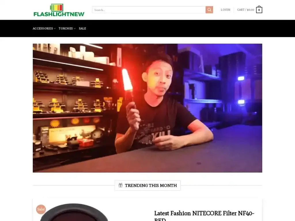 flashlightnew-com Alternative Text