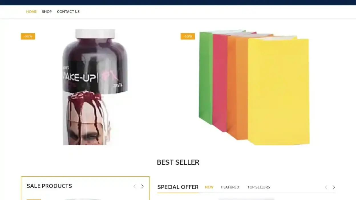 Screenshot of Non-Delivery scam website Foxbabkyukyandco.shop