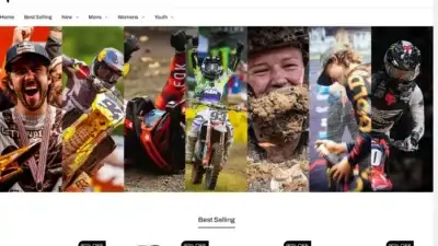 Screenshot of Non-Delivery scam website Foxracingus.shop