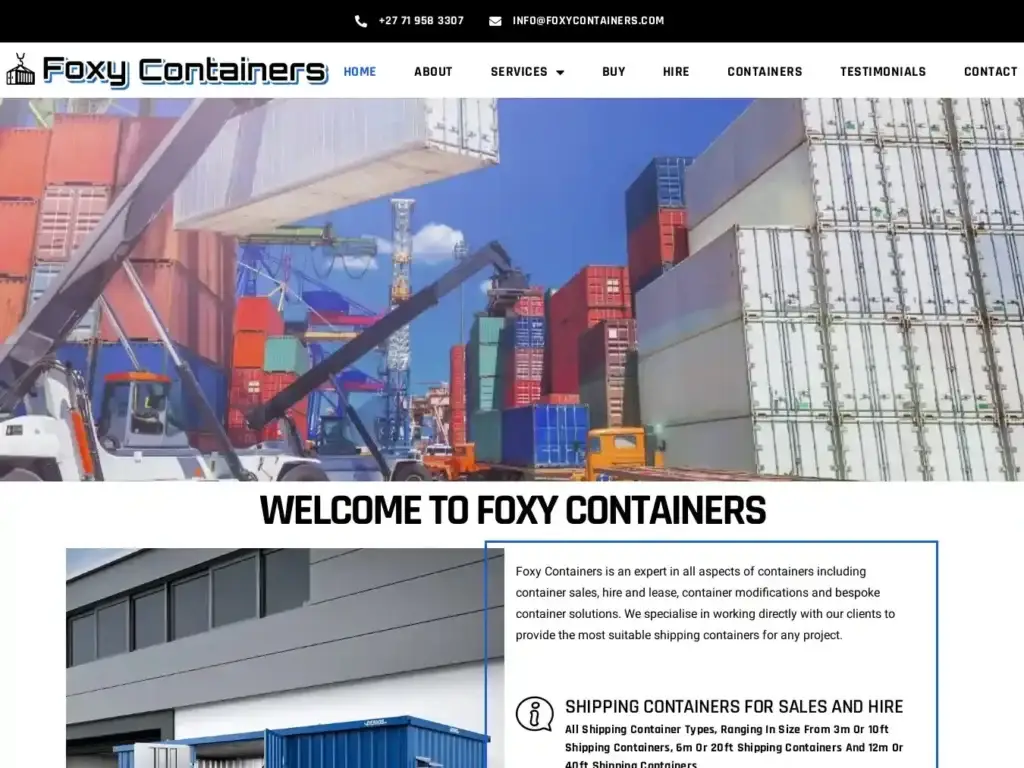 foxycontainers-com Alternative Text
