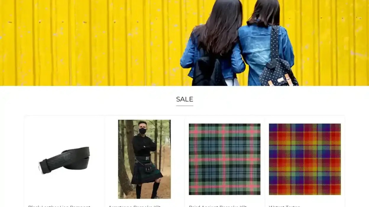 Screenshot of Non-Delivery scam website Freeacymall.shop