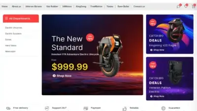 Screenshot of Non-Delivery scam website Freemotionstore.com