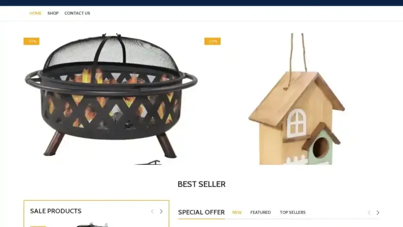 Screenshot of Non-Delivery scam website Freshpjyair.shop