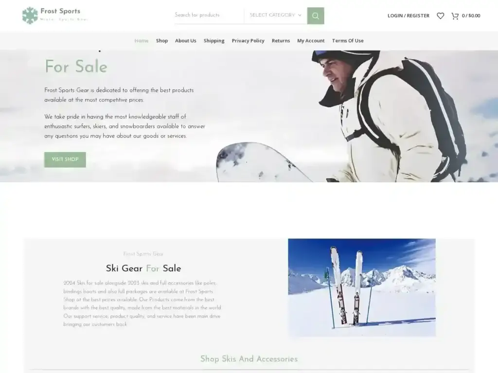 frostsports-net Alternative Text