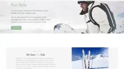 Screenshot of Sport scam website Frostsports.net