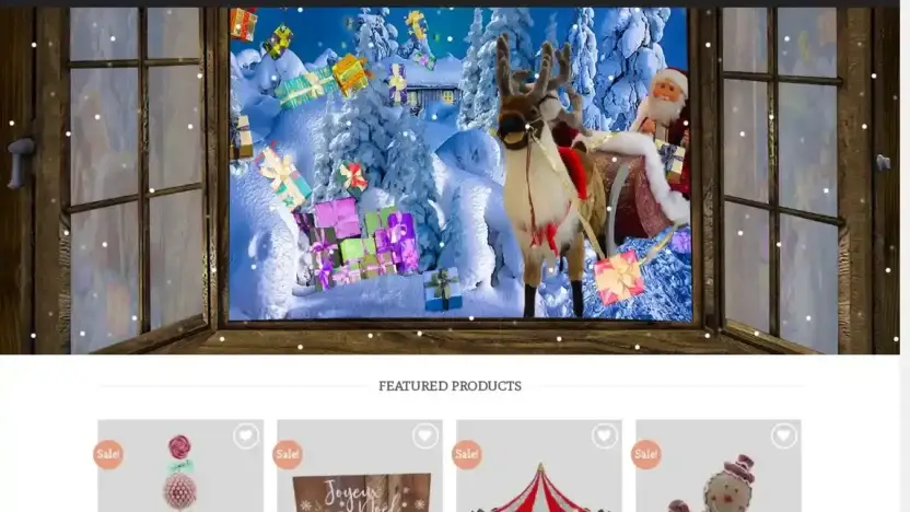 Screenshot of Non-Delivery scam website Frostywishes.com