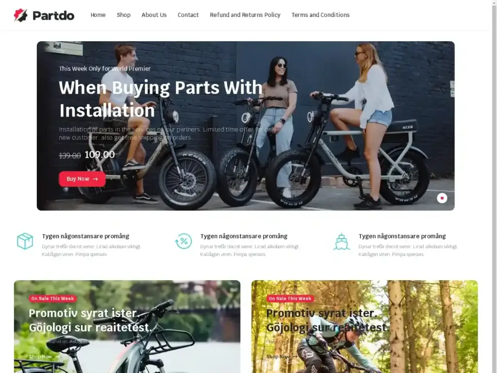 fullychargedbikes-com Alternative Text