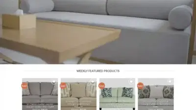 Screenshot of Non-Delivery scam website Furniturefabulous.com