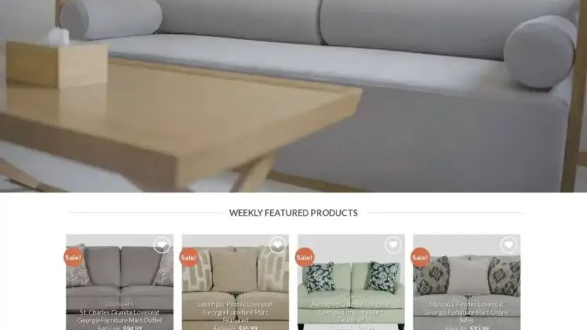 Screenshot of Non-Delivery scam website Furniturefabulous.com