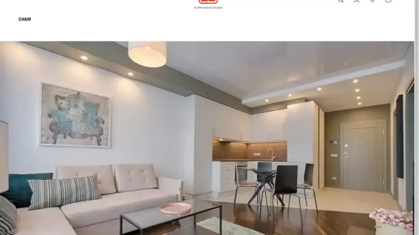 Screenshot of Non-Delivery scam website Furniturehotdesign.com