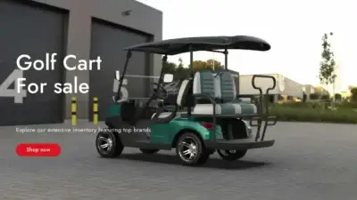 Screenshot of Non-Delivery scam website Futchsautogolfcartsales.com
