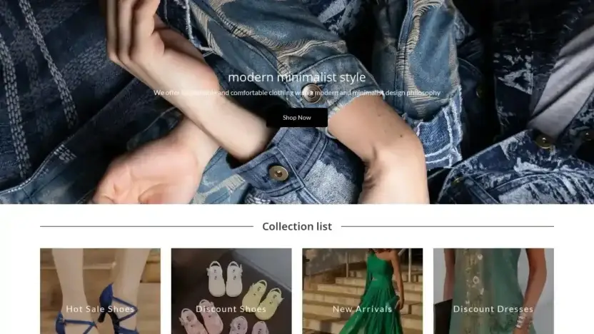 Screenshot of Non-Delivery scam website Garmenttrendzone.com