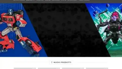 Screenshot of Non-Delivery scam website Giocattolirobot.com