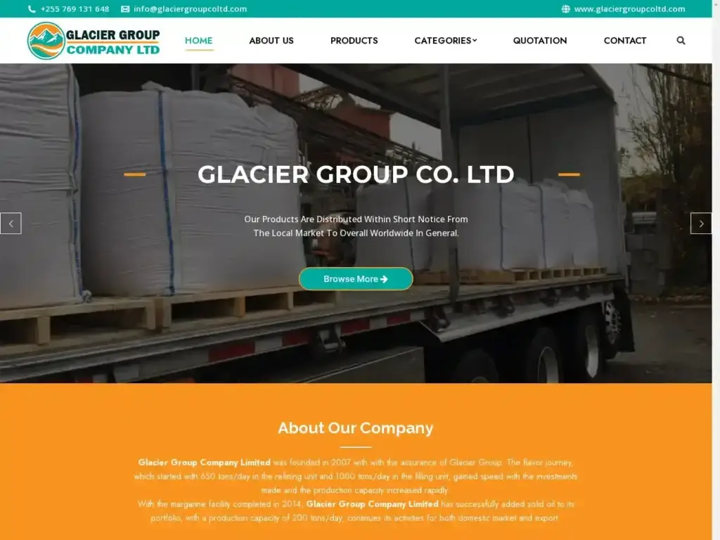 glaciergroupcoltd-com Alternative Text