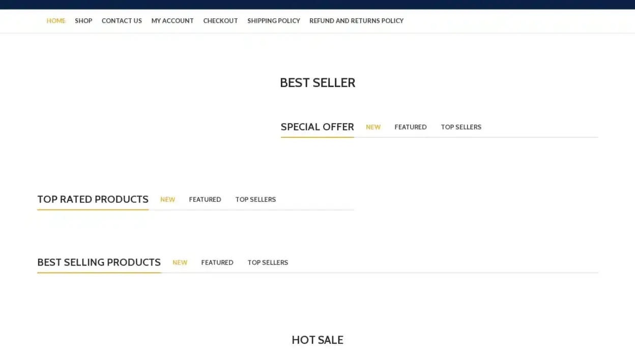 Screenshot of Non-Delivery scam website Glimmergoddesspl.shop