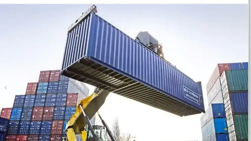 Screenshot of Container scam website Globalcontainerwarehouse.com