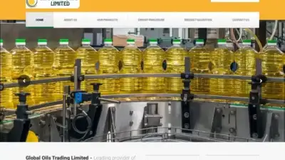 Screenshot of Commodity scam website Globaloiltd.com