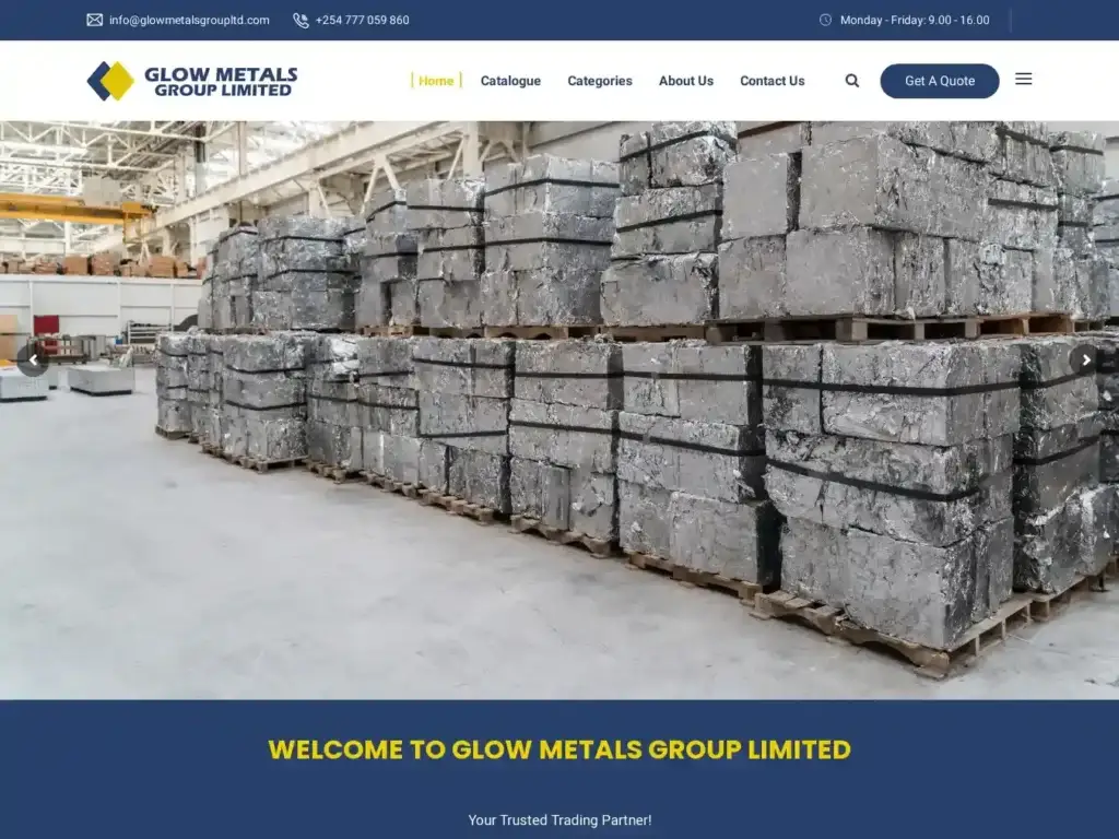 glowmetalsgroupltd-com Alternative Text