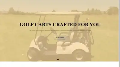 Screenshot of Non-Delivery scam website Goldcartusa.com