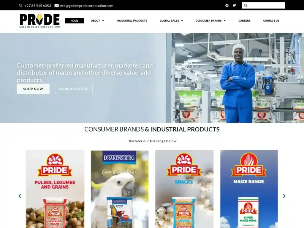 goldenpridecorporation-com Alternative Text
