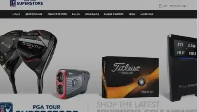 Screenshot of Non-Delivery scam website Golfsupershop.shop