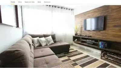 Screenshot of Non-Delivery scam website Gospelfurniture.com