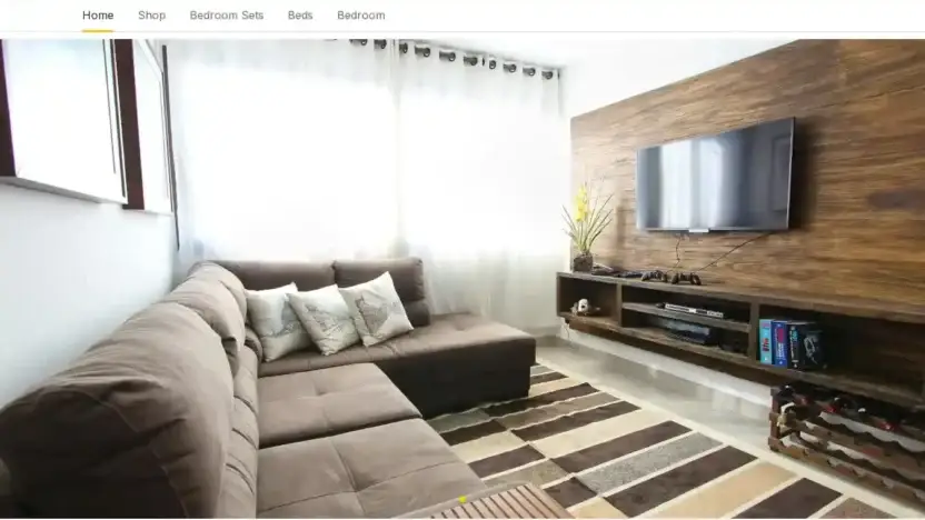 Screenshot of Non-Delivery scam website Gospelfurniture.com