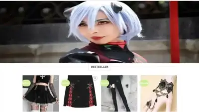 Screenshot of Non-Delivery scam website Gothicrabatt.com