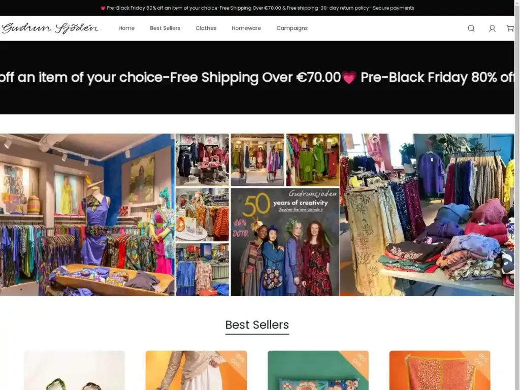 gudrunsjodense-shop Alternative Text