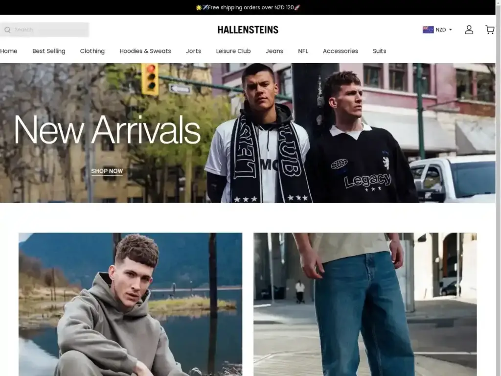 hallensteinsnz-store Alternative Text