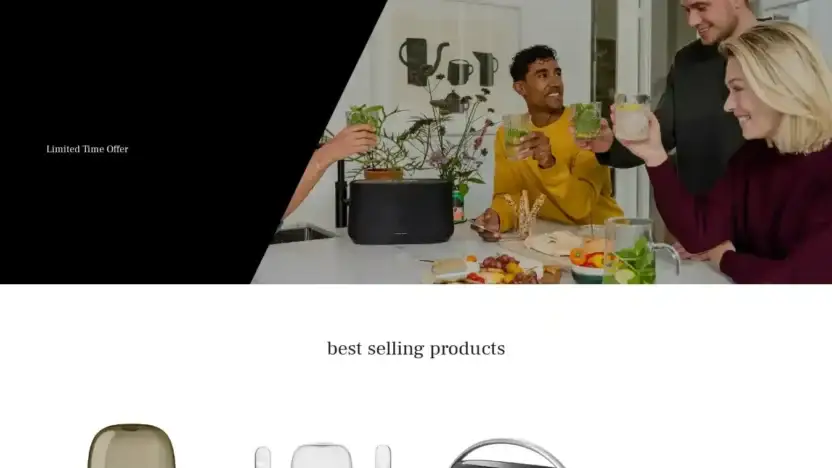 Screenshot of Non-Delivery scam website Harmankardonshop.com