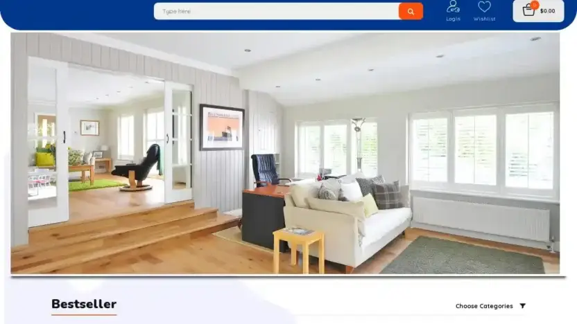 Screenshot of Non-Delivery scam website Harmonyhousecenter.com
