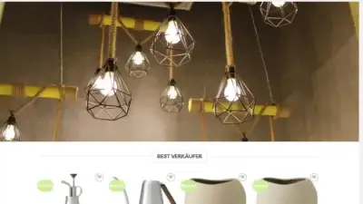 Screenshot of Non-Delivery scam website Heimmenu.com